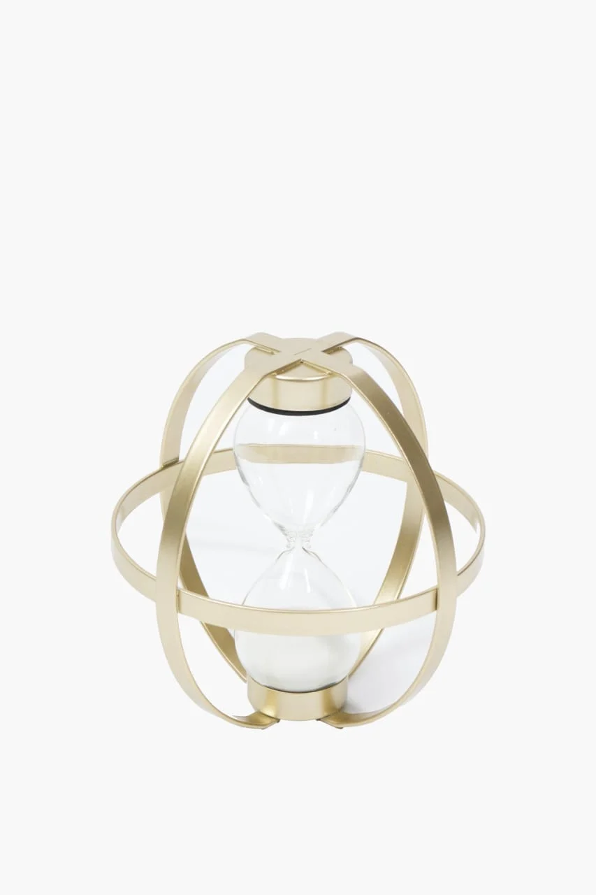 Sculpted brass decorative object